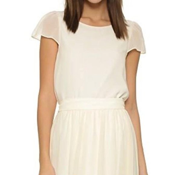 Ceremony Joanna August Womens Plus Sonya Chiffon Top Going to the Chapel sz XXL - Picture 13 of 16